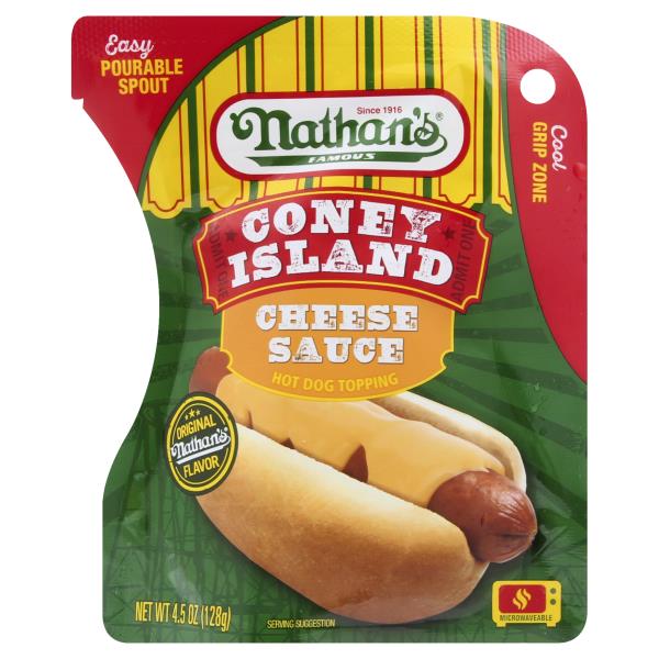 Nathan's Coney Island Hot Dog Topping, Cheese Sauce | Publix Super