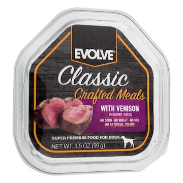 Evolve Classic Venison in Savory Juices Crafted Meals