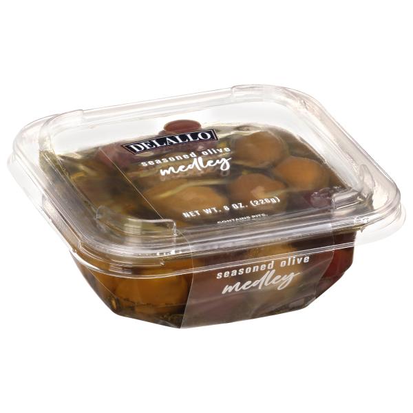 オリーライフ　テラヘルツポット　Oly Mall Delallo Seasoned Olive, Medley | Publix Super Markets