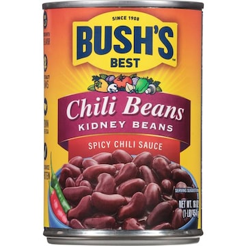 Bush's Best Kidney Beans Spicy Chili Sauce Chili Beans