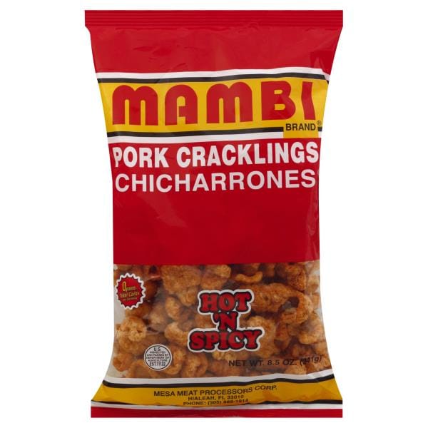 Mambi Pork Cracklings, Hot 'N Spicy Publix Super Markets