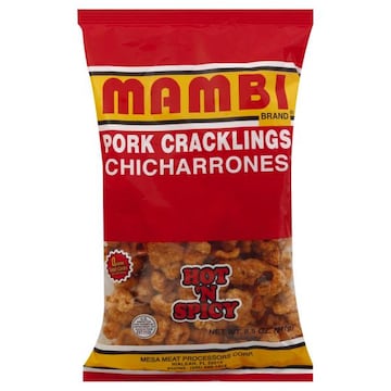 Mambi Pork Cracklings, Hot 'N Spicy
