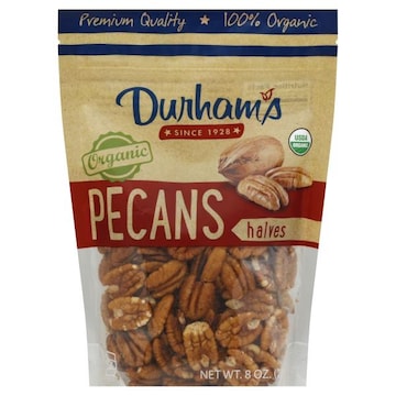 Durham's Pecan, Organic, Halves
