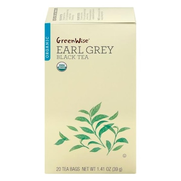 GreenWise Black Tea, Organic, Earl Grey, Bags