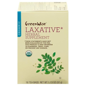 GreenWise Tea, Organic, Laxative, Bags