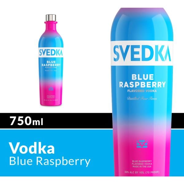 SVEDKA Blue Raspberry Flavored Vodka Publix Super Markets