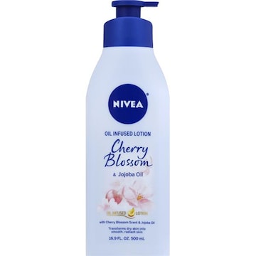 Nivea Lotion, Oil Infused, Cherry Blossom & Jojoba Oil