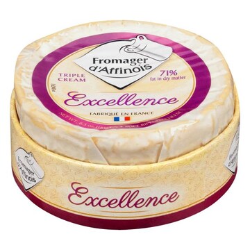 Fromager D Affinois Cheese, Soft Ripened, Triple Creme