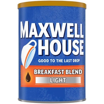 Maxwell House Breakfast Blend Light Roast Ground Coffee