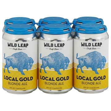 Wild Leap Beer, Blonde Ale, Local Gold