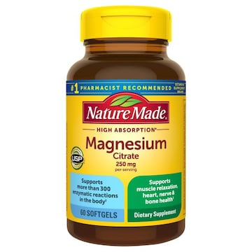 Nature Made High Absorption 250 mg Magnesium Citrate