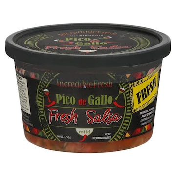 Incrediblefresh Fresh Salsa, Pico De Gallo, Mild