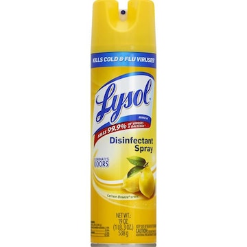 LYSOL® Disinfectant Spray, Lemon Breeze Scent
