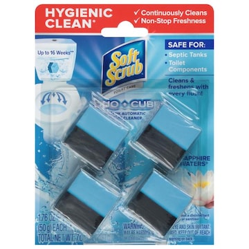 Soft scrub Duo Cubes Sapphire Waters In Tank Automatic Toilet Cleaner