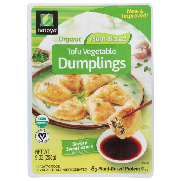 Nasoya Dumplings, Organic, Vegan, Tofu Vegetable Publix Super Markets