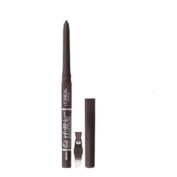 L'Oreal Paris Infallible Never Fail™ Pencil Eyeliner with Built in Sharpener Brown