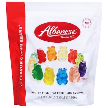 Albanese World's Best 12 Flavor Gummi Bears