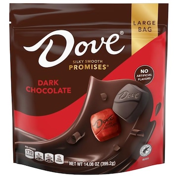 Dove Promises Silky Smooth Large Bag Dark Chocolate