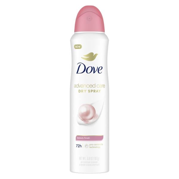 Dove Advanced Care Antiperspirant Deodorant Spray Beauty Finish