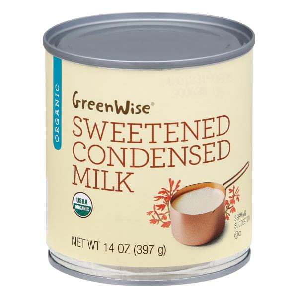 GreenWise Condensed Milk, Organic, Sweetened Publix Super Markets