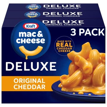 Kraft Deluxe Original Cheddar Macaroni & Cheese Dinner