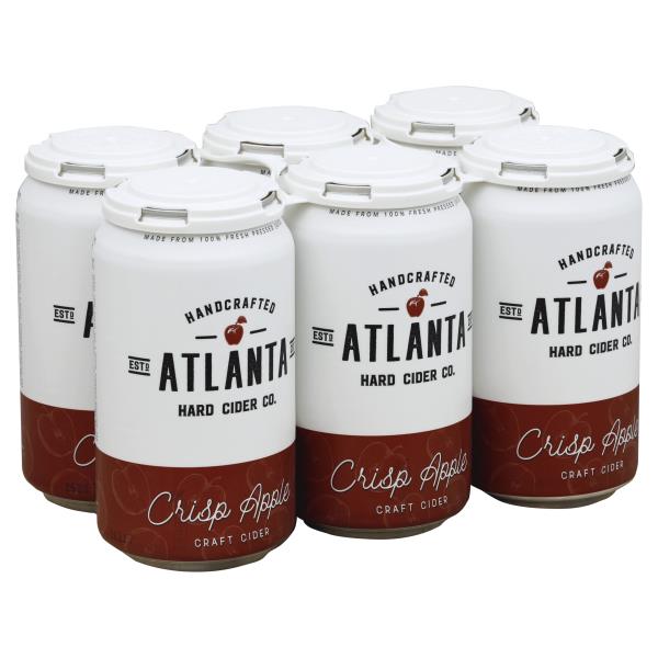 Atlanta Hard Cider Craft Cider, Crisp Apple, 6 Pack Publix Super Markets