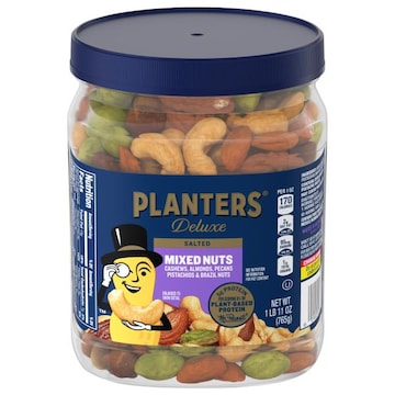Planters Deluxe Salted Mixed Nuts
