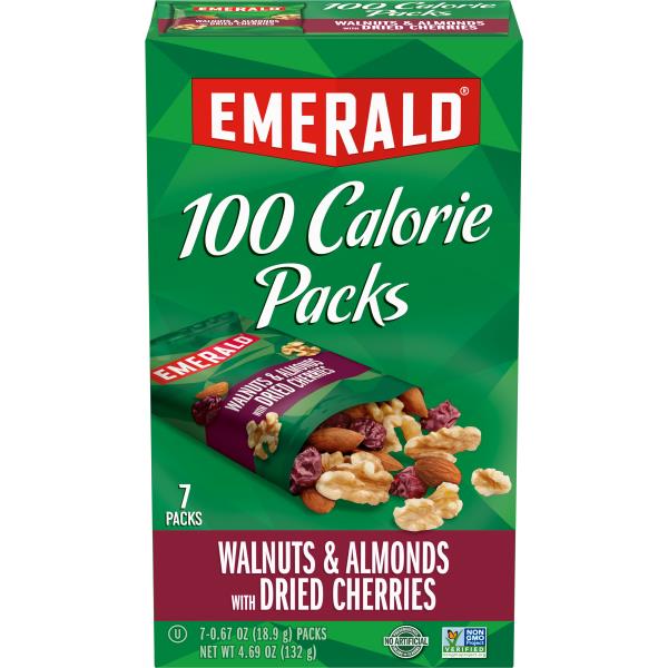 Emerald® 100 Calorie Packs Natural Walnuts And Almonds With Dried