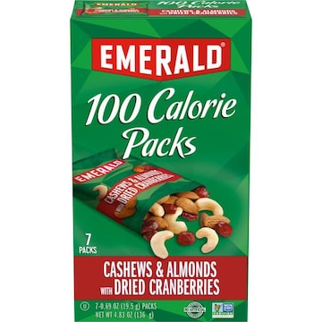 Emerald® 100 Calorie Packs Cashews & Almonds with Dried Cranberries