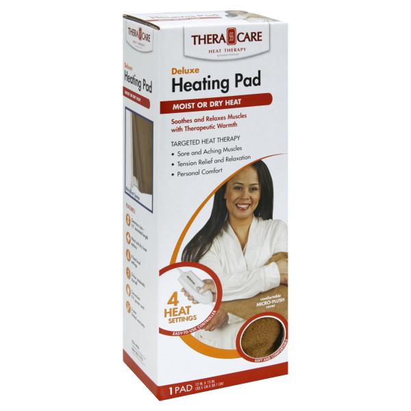 Thera Care Heating Pad, Moist or Dry Heat, Deluxe | Publix Super