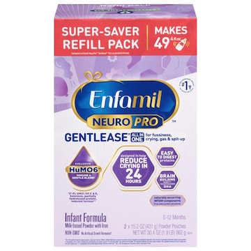 Enfamil Neuro Pro Infant Formula, Gentlease, 0-12 Months