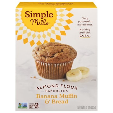 Simple Mills Baking Mix, Banana Muffin & Bread, Almond Flour