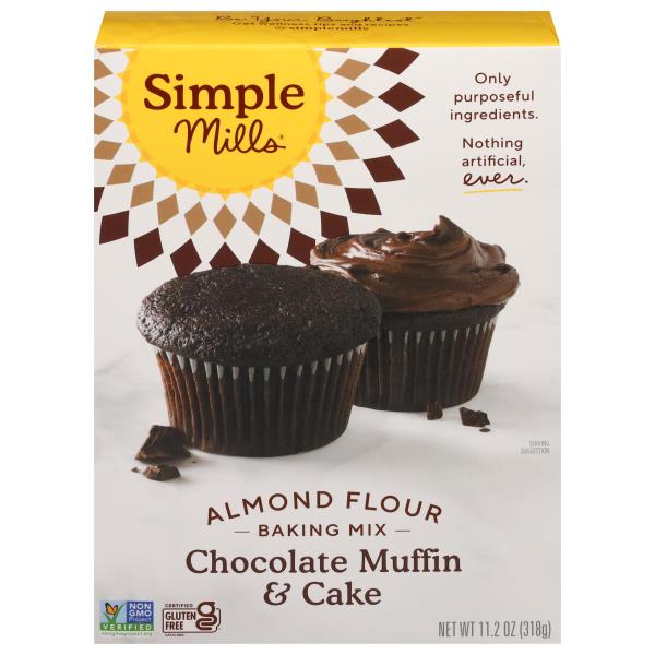 Simple Mills Baking Mix, Chocolate Muffin & Cake, Almond Flour Publix