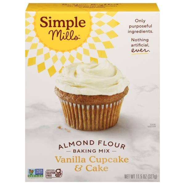 Simple Mills Baking Mix, Vanilla Cupcake & Cake, Almond Flour Publix