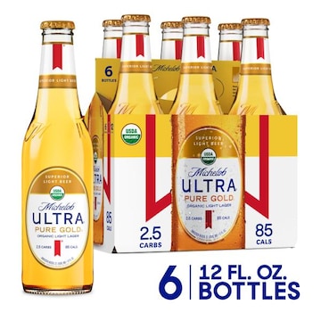 Michelob Ultra Pure Gold Pure Gold Beer, Organic, Light Lager