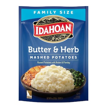 Idahoan Butter & Herb Mashed Potatoes Family Size