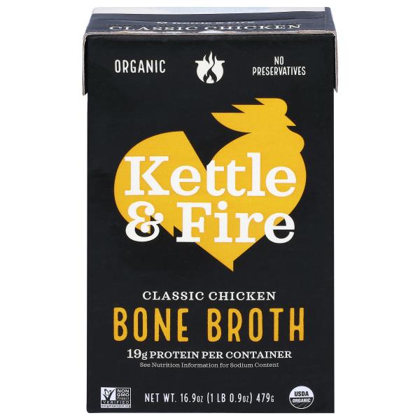 Kettle & Fire Bone Broth, Classic Chicken Publix Super Markets