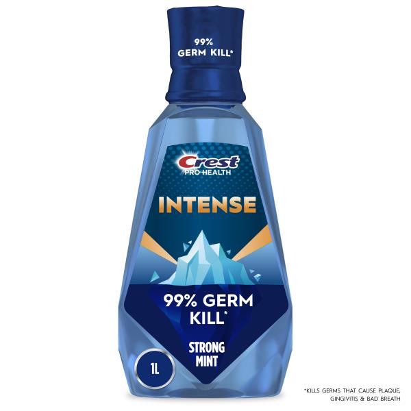 Crest Pro Health Mouthwash Intense, 99% Germ Kill, Antigingivitis