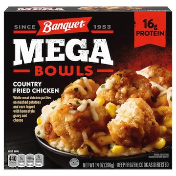 Banquet Mega Bowls Country Fried Chicken