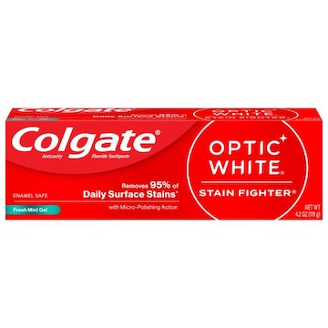 Colgate Optic White Stain Fighter Stain Removal Toothpaste