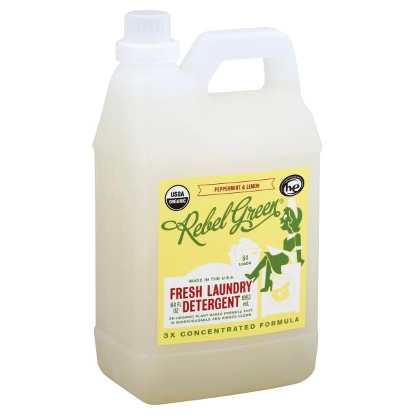 Rebel Green Laundry Detergent, Fresh, Peppermint & Lemon Publix Super