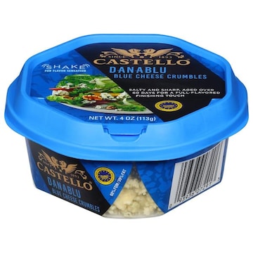 Castello Cheese Crumbles, Blue, Danablu