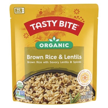 Tasty Bite Brown Rice & Lentils, Organic