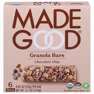 Made Good Granola Bars, Chocolate Chip