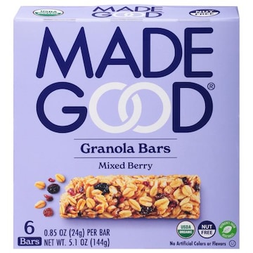 Made Good Granola Bars, Mixed Berry