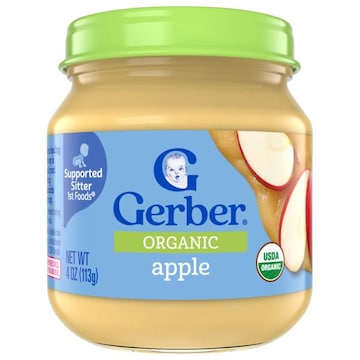 Gerber Organic Supported Sitter 1st Foods Apple
