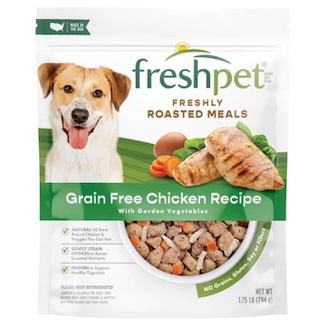 Freshpet Healthy & Natural Grain Free Dog Food, Fresh Chicken Recipe, 1.75lb