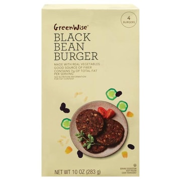 GreenWise Burger, Black Bean