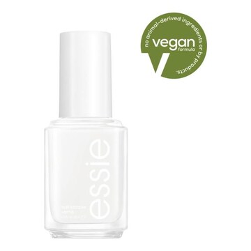 Essie  salon-quality nail polish, vegan, snowy white Blanc