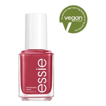 Essie  salon-quality nail polish, vegan, terracotta rose pink Mrs Always-Right